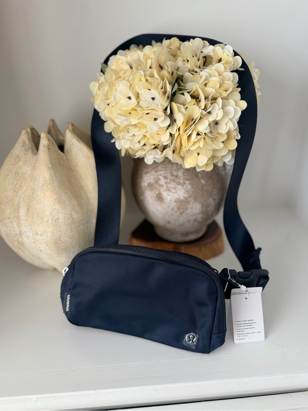 lululemon athletica Navy Small Crossbody Pouch with Wide Strap